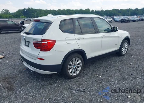 2013 BMW X3 xDrive28I из США, поврежденный, VIN 5UXWX9C57D0A28614